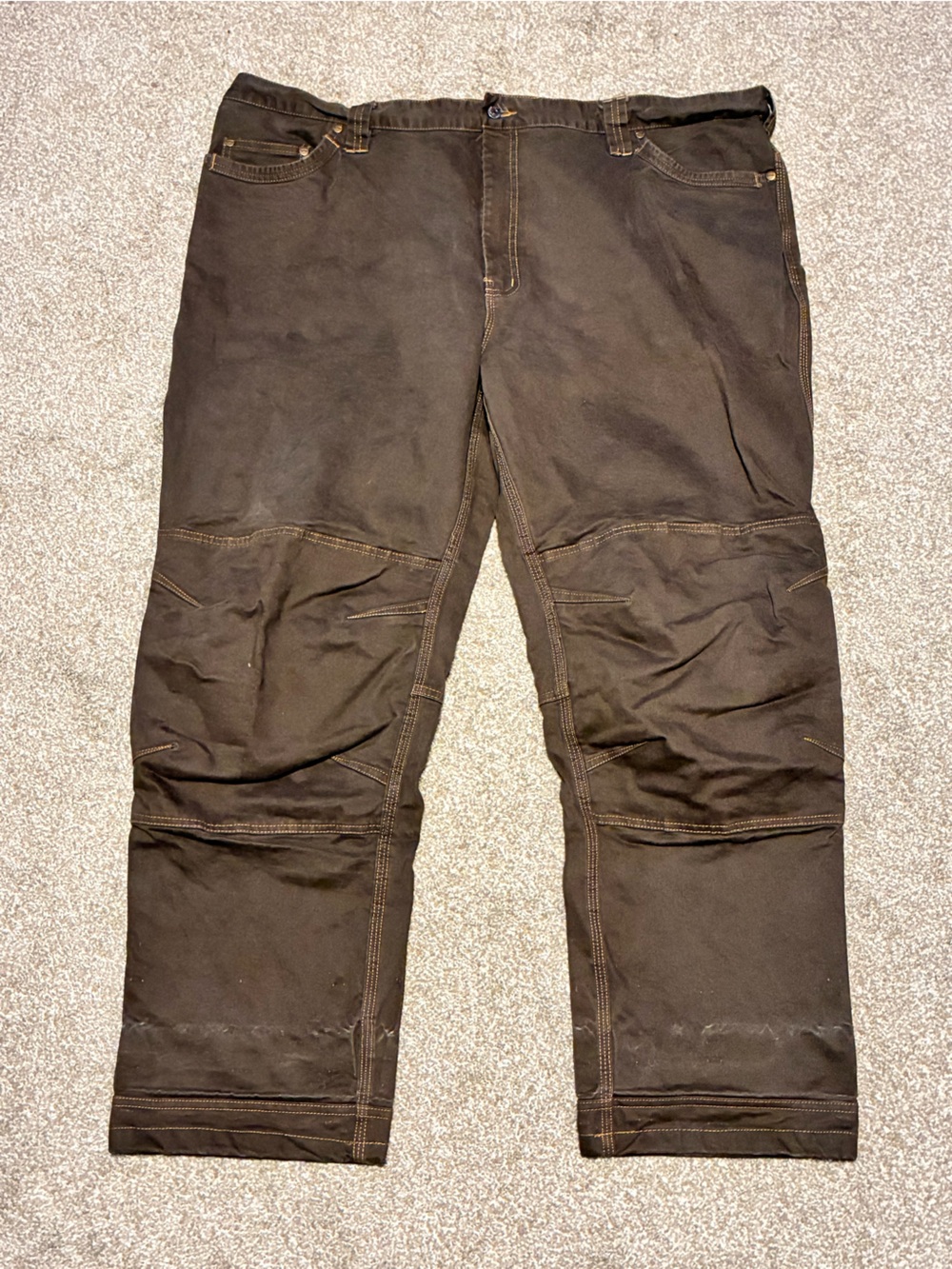 Dewalt Madison Mens 48x31 Everyday Work Pants Reinforced Knee/Pockets Heavy Duty